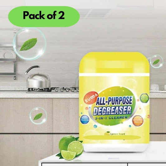 All Purpose Degreaser 3 in 1 Cleaner 200 gm Pack of 2 - Cartzy 
