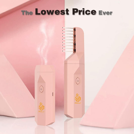 Incense Burner Electronic Portable Comb – Fragrance Hair Comb for Women - Cartzy 